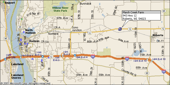 MCF Location Map